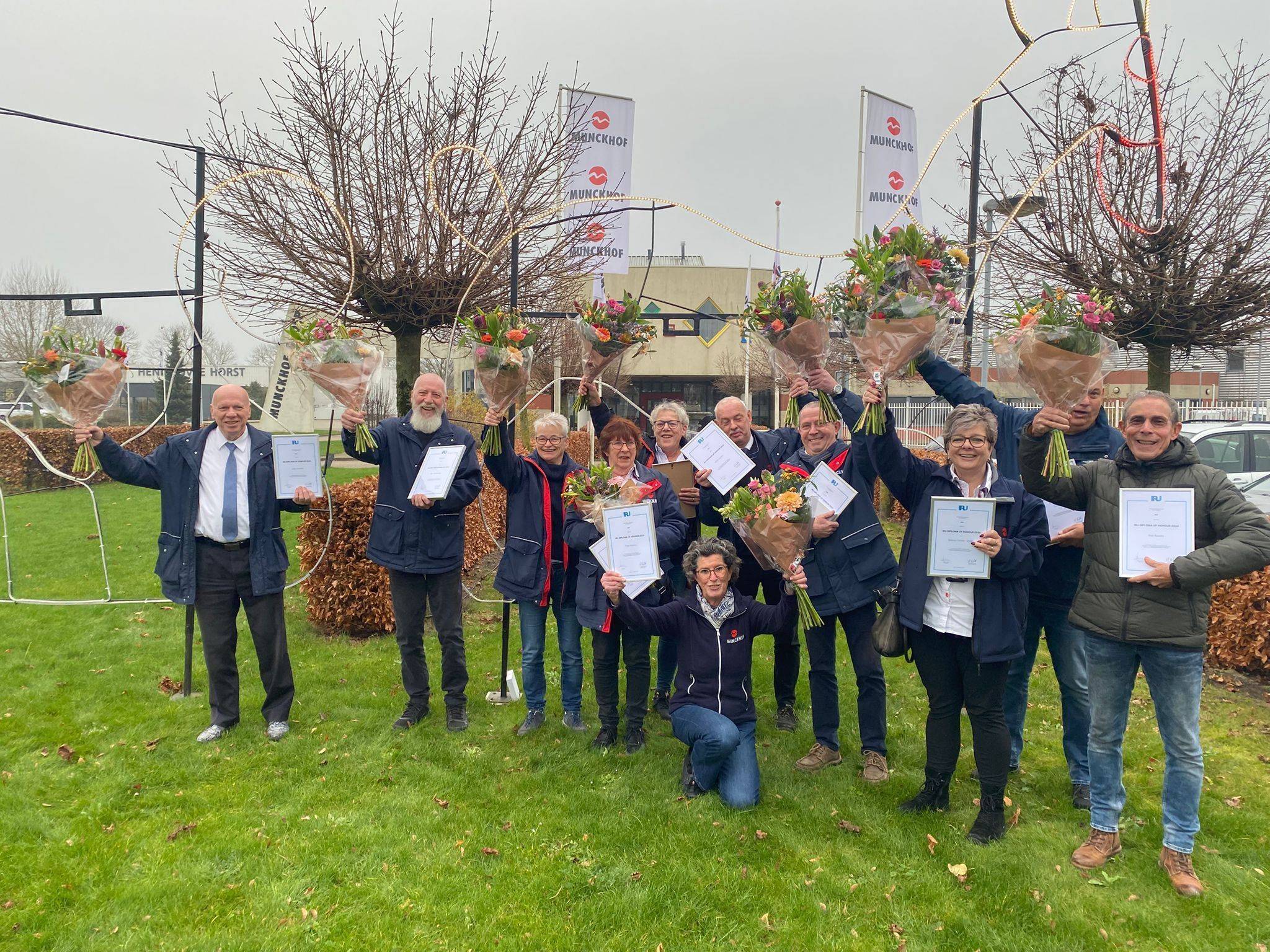 Munckhof chaufferus IRU-diploma