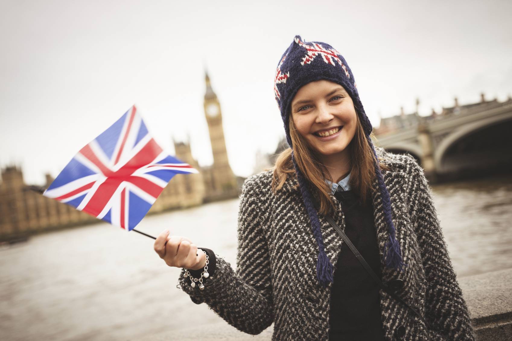 Schoolkind in Londen