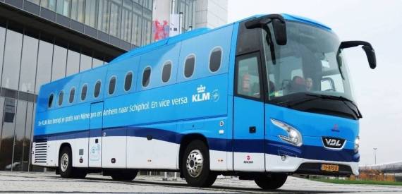 KLM bus