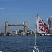 Londen vanaf Thames Clippers